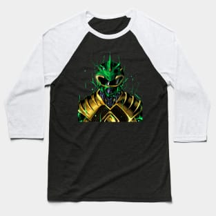 Cyber Green Ranger Baseball T-Shirt